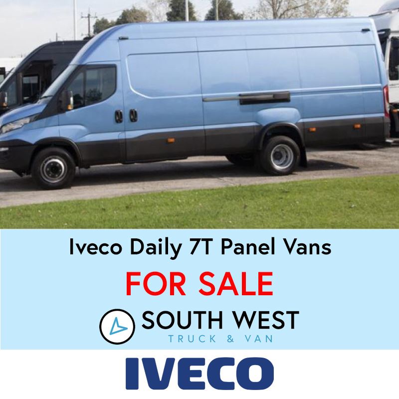 Iveco Daily 7T Panel Vans are for Sale 